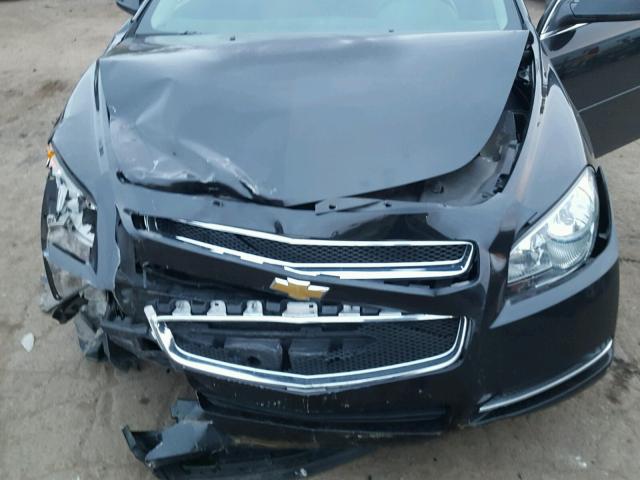 1G1ZC5E09CF210319 - 2012 CHEVROLET MALIBU 1LT შავი ფოტო 7