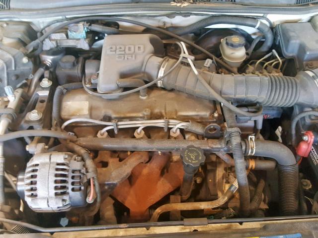 1G1JC524327269203 - 2002 CHEVROLET CAVALIER B WHITE photo 7