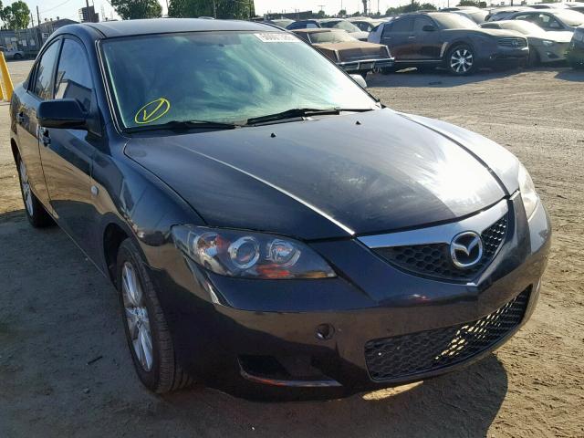 JM1BK12F981797350 - 2008 MAZDA 3 I BLACK photo 1