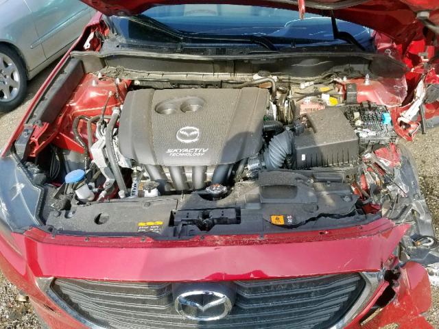 JM1DKFC78G0134756 - 2016 MAZDA CX-3 TOURI RED photo 7