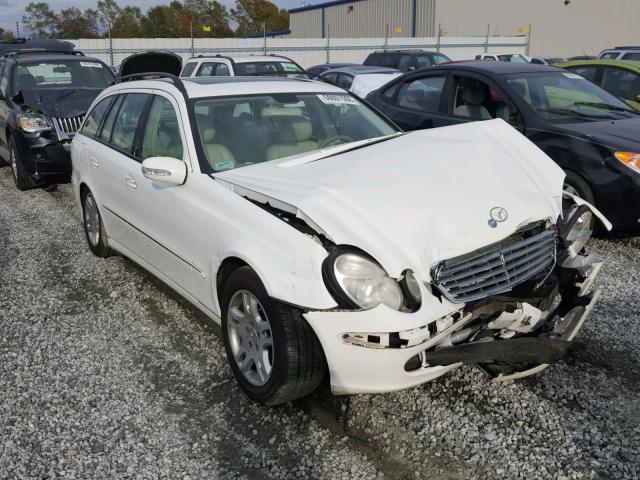 WDBUH87J96X183761 - 2006 MERCEDES-BENZ E 350 4MAT WHITE photo 1