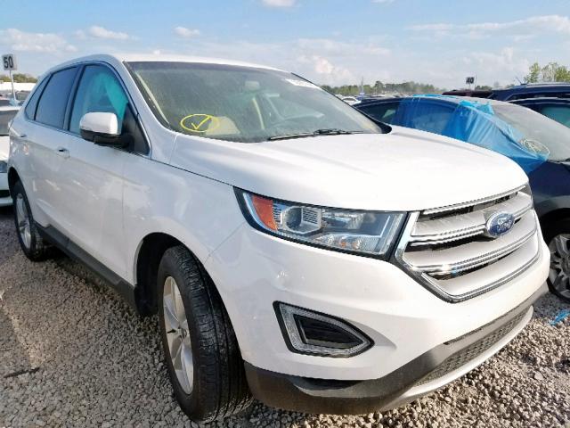 2FMPK3J91JBB93214 - 2018 FORD EDGE SEL WHITE photo 1