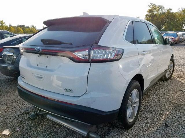 2FMPK3J91JBB93214 - 2018 FORD EDGE SEL WHITE photo 4