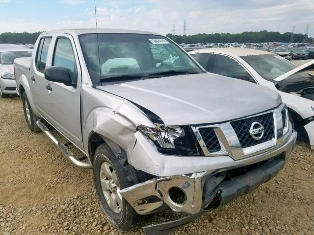 1N6AD0ER9AC423771 - 2010 NISSAN FRONTIER C GRAY photo 1