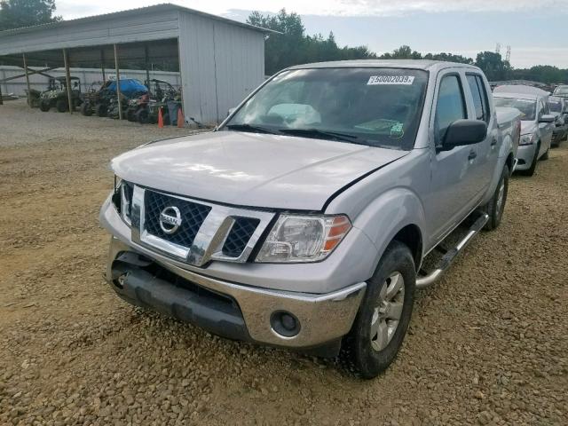 1N6AD0ER9AC423771 - 2010 NISSAN FRONTIER C GRAY photo 2