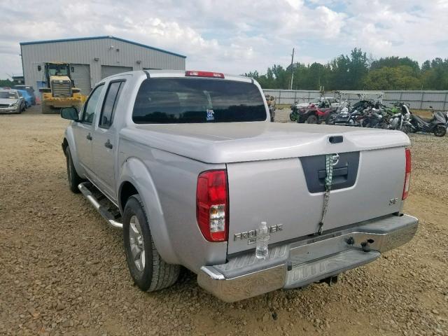 1N6AD0ER9AC423771 - 2010 NISSAN FRONTIER C GRAY photo 3