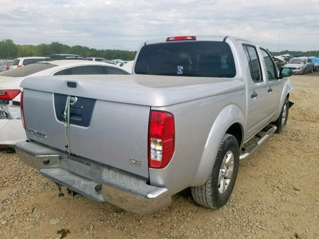 1N6AD0ER9AC423771 - 2010 NISSAN FRONTIER C GRAY photo 4