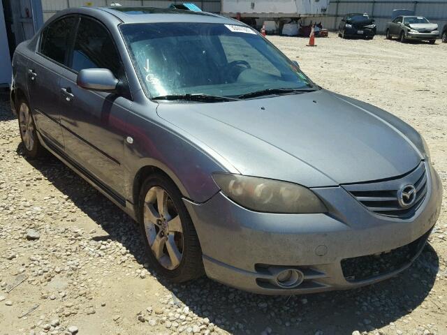 JM1BK323651276664 - 2005 MAZDA 3 S GRAY photo 1