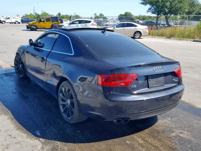 WAULFAFR2EA044412 - 2014 AUDI A5 PREMIUM BLUE photo 3