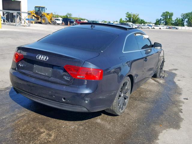 WAULFAFR2EA044412 - 2014 AUDI A5 PREMIUM BLUE photo 4