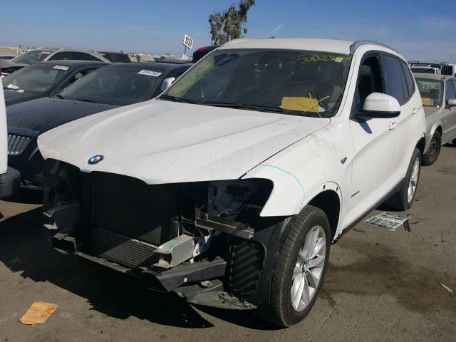 5UXWZ7C58G0R31998 - 2016 BMW X3 SDRIVE2 WHITE photo 2