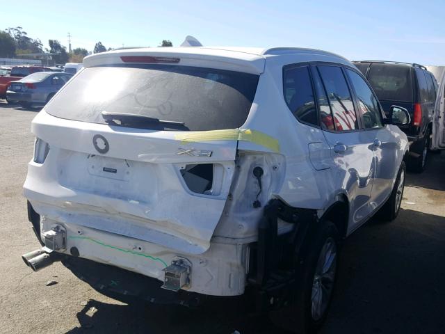 5UXWZ7C58G0R31998 - 2016 BMW X3 SDRIVE2 WHITE photo 4