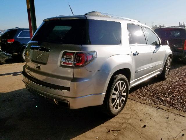 1GKKRTKDXEJ251842 - 2014 GMC ACADIA DEN SILVER photo 4