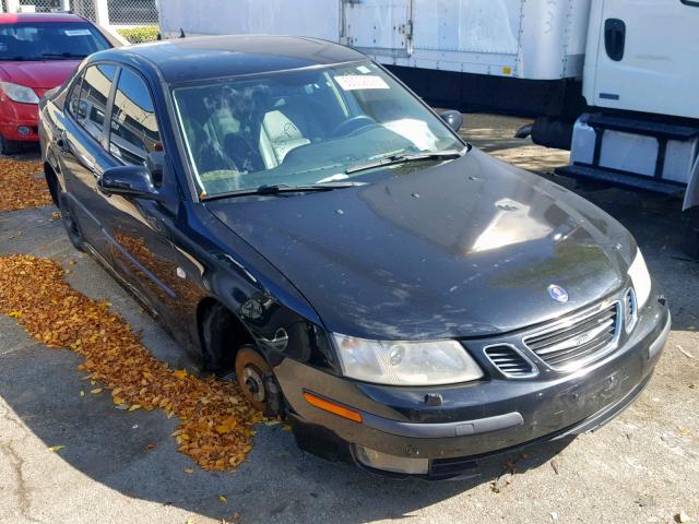 YS3FD49Y071137645 - 2007 SAAB 9-3 2.0T BLACK photo 1