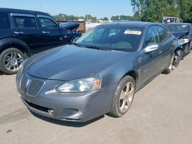 2G2WC54C151314209 - 2005 PONTIAC GRAND PRIX GRAY photo 2
