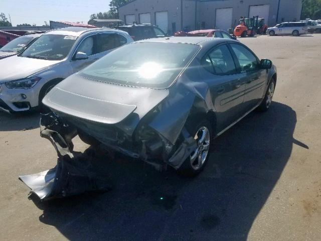 2G2WC54C151314209 - 2005 PONTIAC GRAND PRIX GRAY photo 4