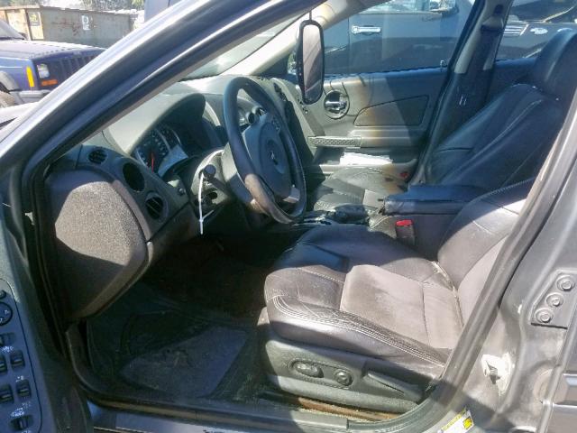 2G2WC54C151314209 - 2005 PONTIAC GRAND PRIX GRAY photo 5