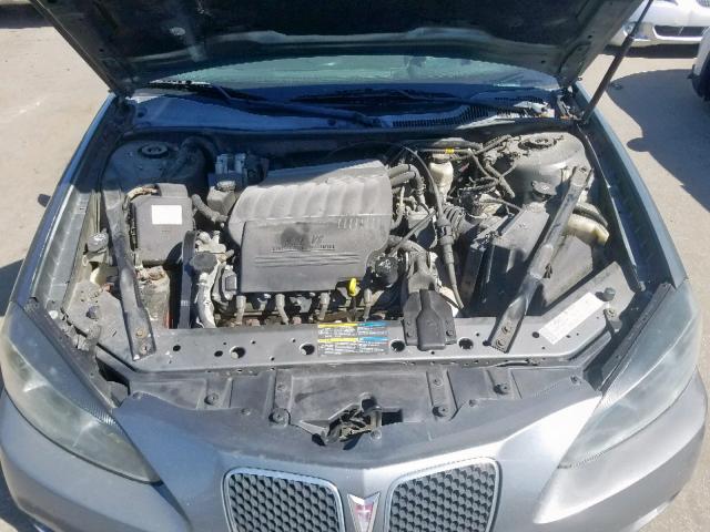 2G2WC54C151314209 - 2005 PONTIAC GRAND PRIX GRAY photo 7