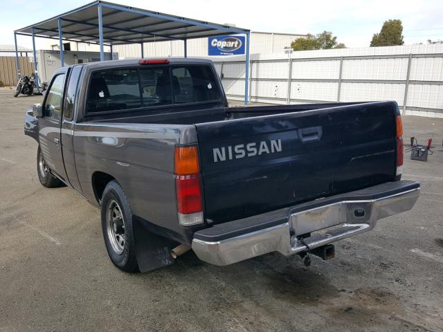 1N6HD16S3SC449564 - 1995 NISSAN TRUCK KING BLACK photo 3