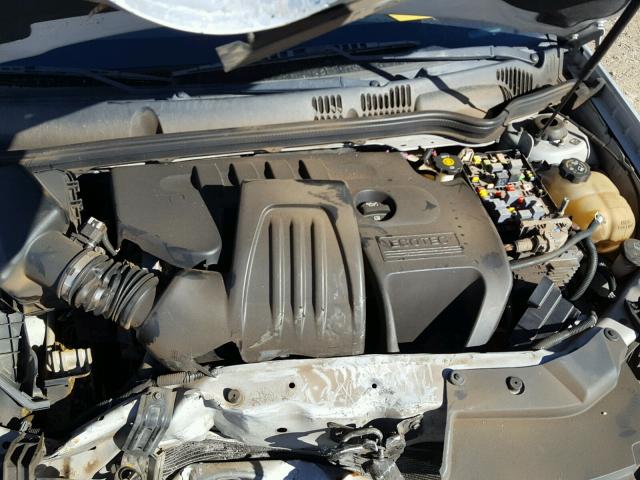 1G1AL18F087146145 - 2008 CHEVROLET COBALT LT SILVER photo 7