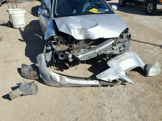 1G1AL18F087146145 - 2008 CHEVROLET COBALT LT SILVER photo 9