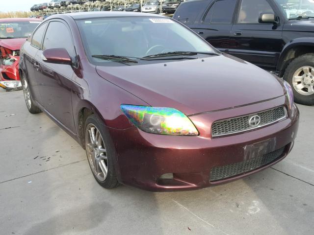 JTKDE177X70205730 - 2007 TOYOTA SCION TC მუქწითელი ფოტო 1