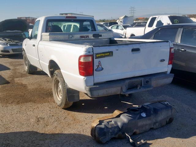 1FTYR10U13PA40228 - 2003 FORD RANGER WHITE photo 3