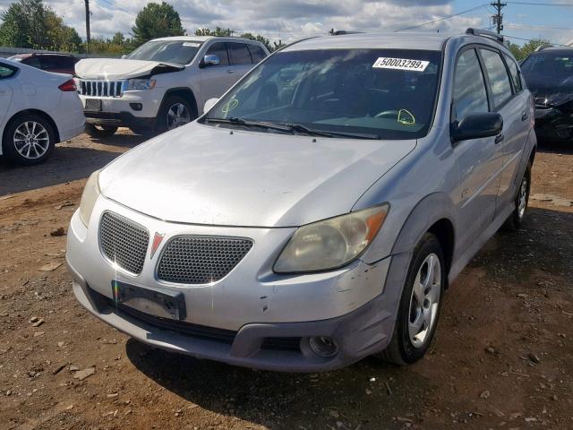 5Y2SM63815Z438174 - 2005 PONTIAC VIBE SILVER photo 2