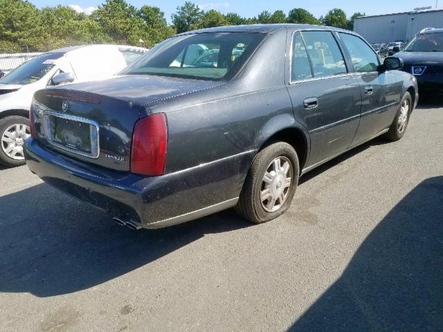 1G6KD54Y92U241208 - 2002 CADILLAC DEVILLE BLACK photo 4