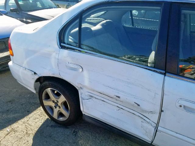 2HGEJ8648VH514436 - 1997 HONDA CIVIC EX WHITE photo 9