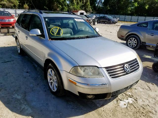 WVWVD63BX4E215730 - 2004 VOLKSWAGEN PASSAT GLS SILVER photo 1