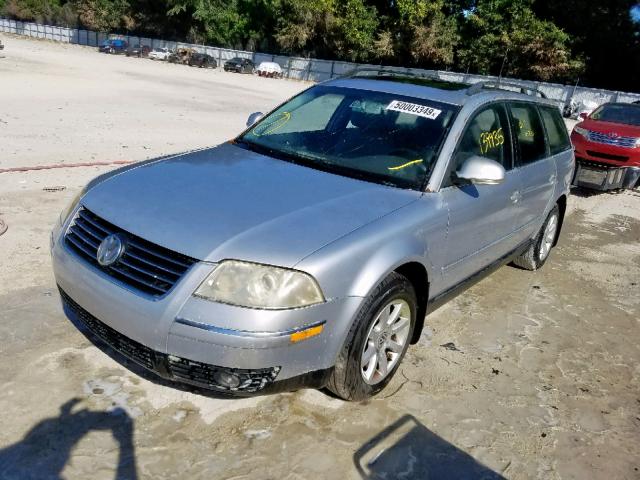 WVWVD63BX4E215730 - 2004 VOLKSWAGEN PASSAT GLS SILVER photo 2