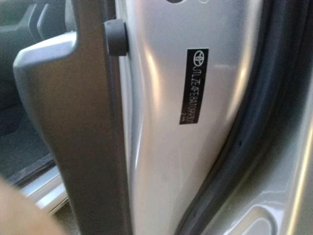 JTLZE4FE8A1099301 - 2010 TOYOTA SCION XB ვერცხლისფერი ფოტო 10