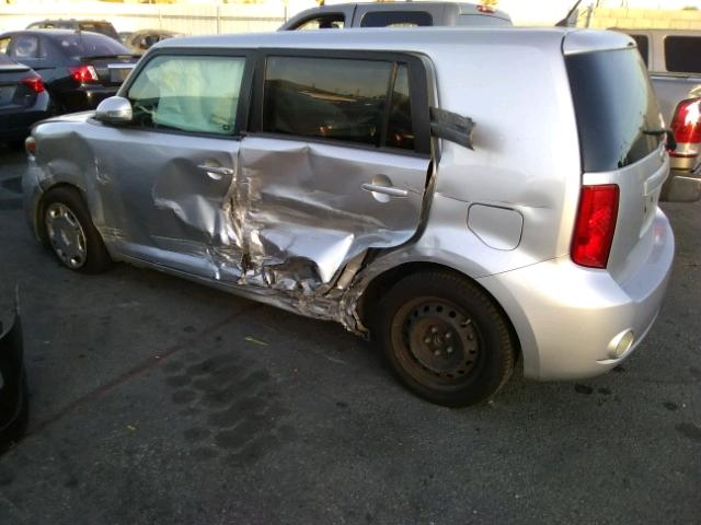 JTLZE4FE8A1099301 - 2010 TOYOTA SCION XB ვერცხლისფერი ფოტო 9