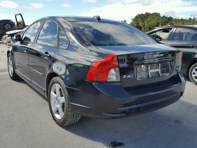 YV1MS382682388641 - 2008 VOLVO S40 2.4I BLACK photo 3