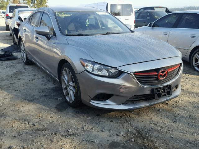 JM1GJ1V66E1123494 - 2014 MAZDA 6 TOURING SILVER photo 1