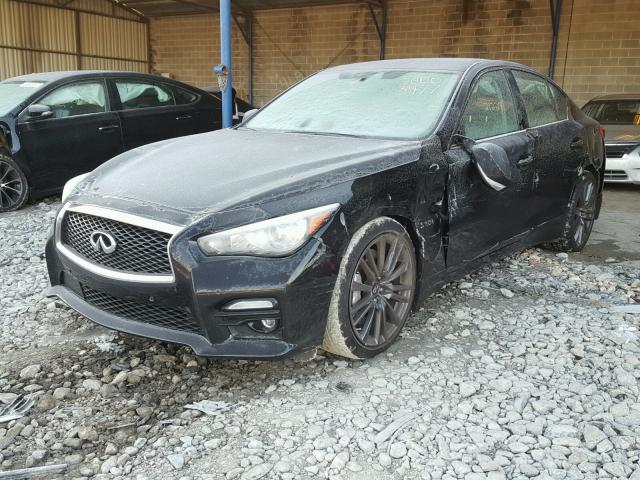 JN1FV7AP1GM421375 - 2016 INFINITI Q50 RED SP BLACK photo 2