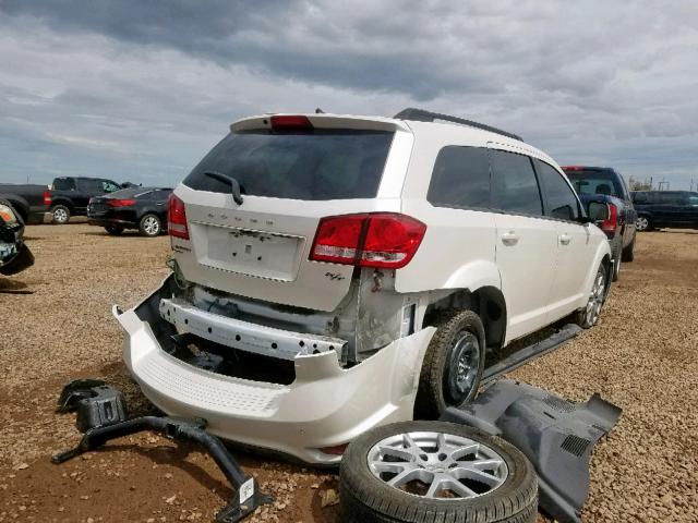 3C4PDDEG8DT559336 - 2013 DODGE JOURNEY R/ WHITE photo 4