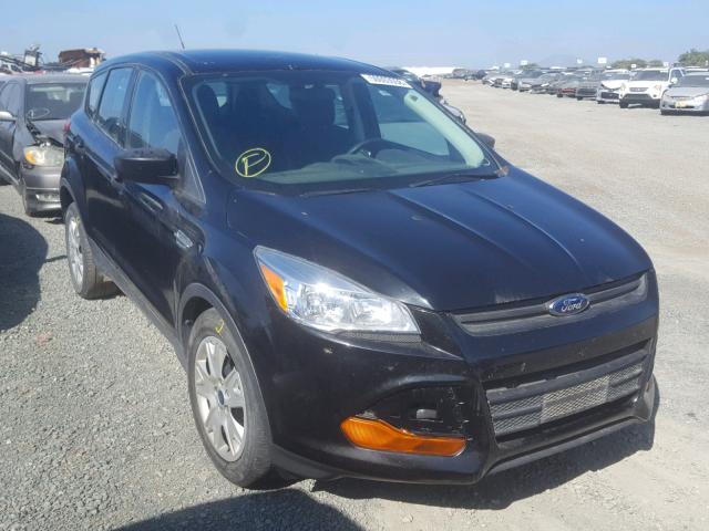 1FMCU0F77EUD37556 - 2014 FORD ESCAPE S BLACK photo 1