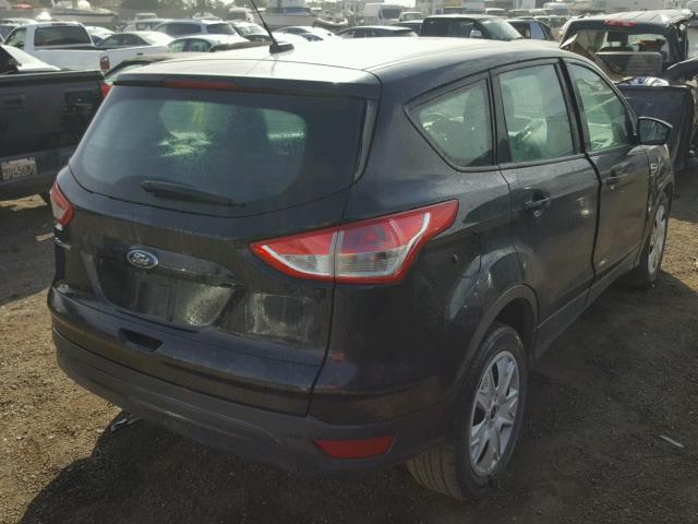 1FMCU0F77EUD37556 - 2014 FORD ESCAPE S BLACK photo 4