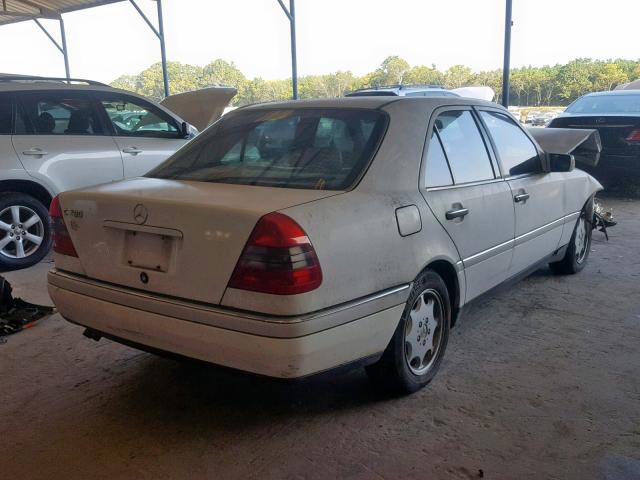 WDBHA28E2RF042593 - 1994 MERCEDES-BENZ C 280 WHITE photo 4