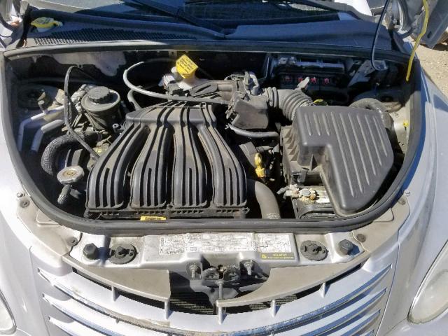 3A4FY48B57T514420 - 2007 CHRYSLER PT CRUISER SILVER photo 7