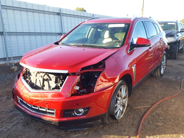 3GYFNJE35DS517338 - 2013 CADILLAC SRX PREMIU RED photo 2