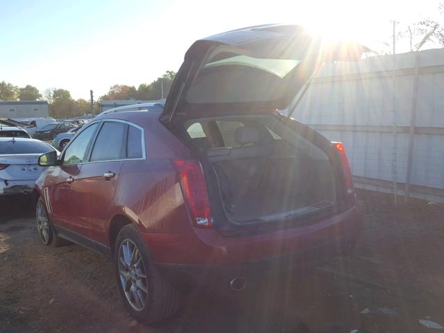 3GYFNJE35DS517338 - 2013 CADILLAC SRX PREMIU RED photo 3