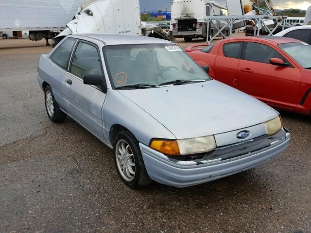 1FAPP10J1PW135347 - 1993 FORD ESCORT SILVER photo 1