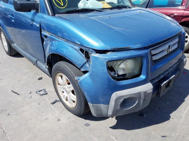 5J6YH18737L009653 - 2007 HONDA ELEMENT EX BLUE photo 9