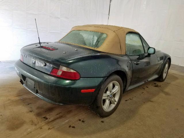 WBACH9342YLF90382 - 2000 BMW Z3 2.3 შავი ფოტო 4