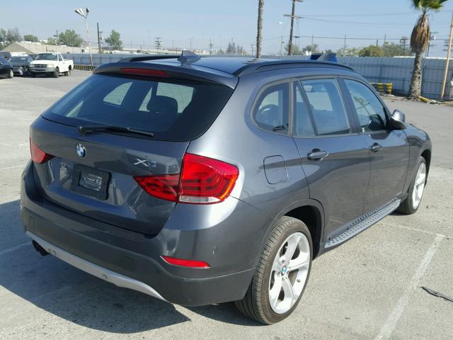 WBAVM5C51FVV93746 - 2015 BMW X1 XDRIVE3 GRAY photo 4