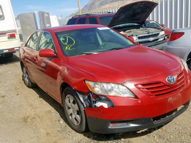 4T1BE46K57U026571 - 2007 TOYOTA CAMRY NEW RED photo 1