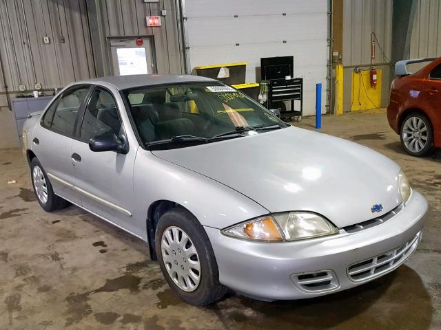 1G1JF524227470629 - 2002 CHEVROLET CAVALIER L SILVER photo 1